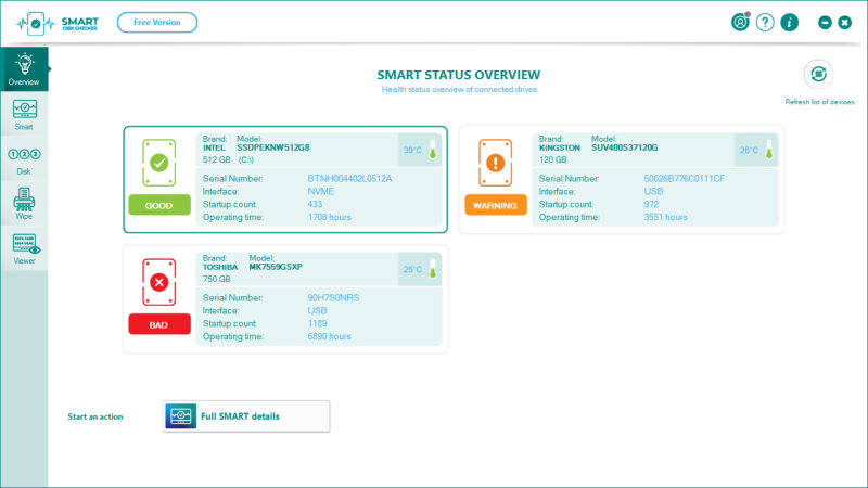 Smart Disk Checker screenshot